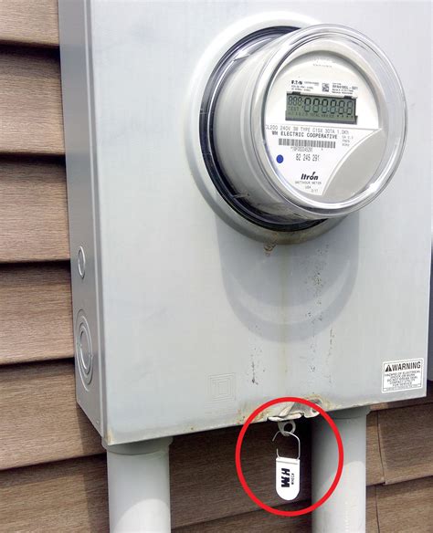 electric meter box seal broken|contractor broke electric meter seal.